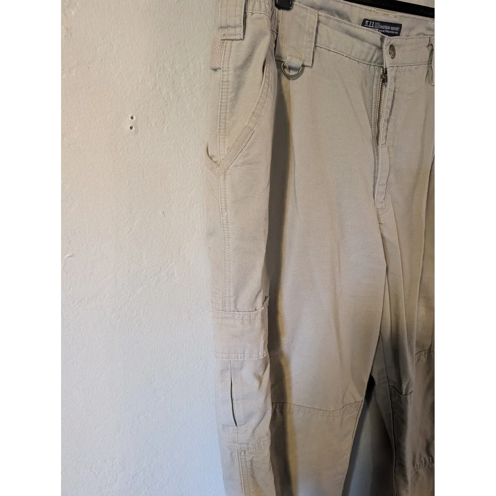 5.11‎ Mens Tactical Cargo Pants Beige size 36x34